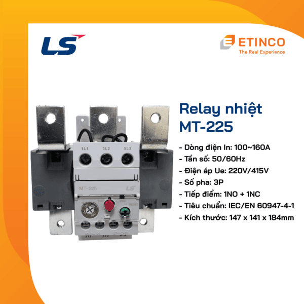 MT-225 | Rơ le nhiệt LS 65-240A 3P 690VAC