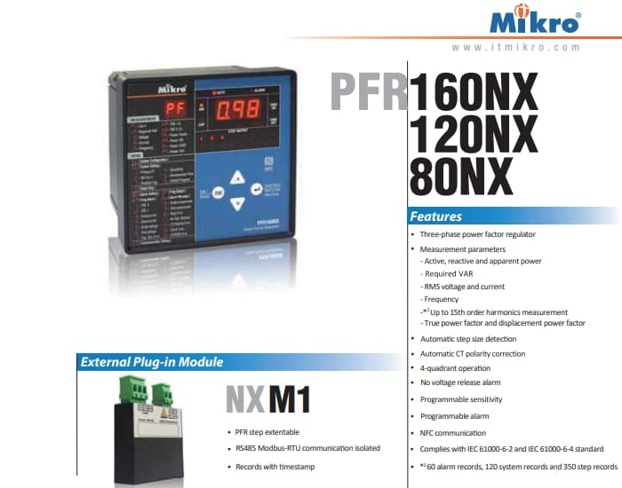bo dieu khien tu bu mikro pfr nx
