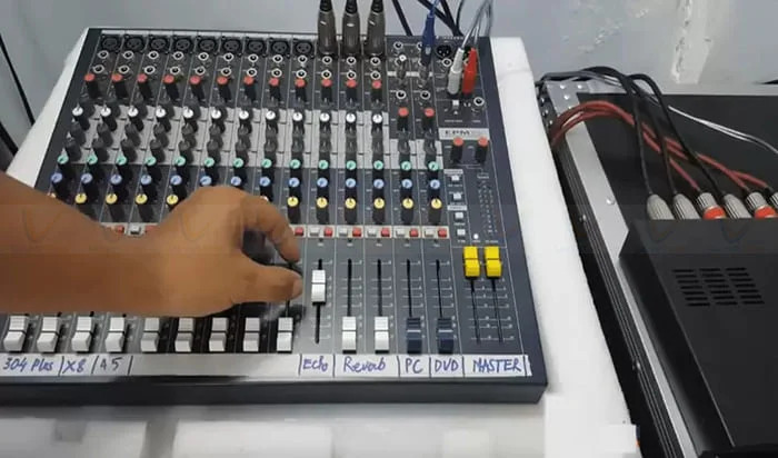 Cách chỉnh Echo trên mixer chuẩn kỹ thuật: Hướng dẫn chi tiết cho giọng hát mượt mà chinh echo tren mixer 1