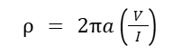 cong thuc tinh dien tro suat cua dat khi do 4 cuc