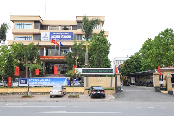 Dự án Công ty Điện lực Hưng Yên cong ty dien luc hung yen