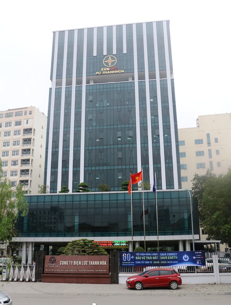 Dự án Công ty Điện lực Thanh Hóa cong ty dien luc thanh hoa