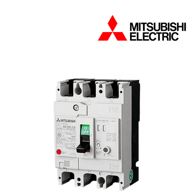 ELCB Mitsubishi NV125-CV 3P 75A 300mA 10kA