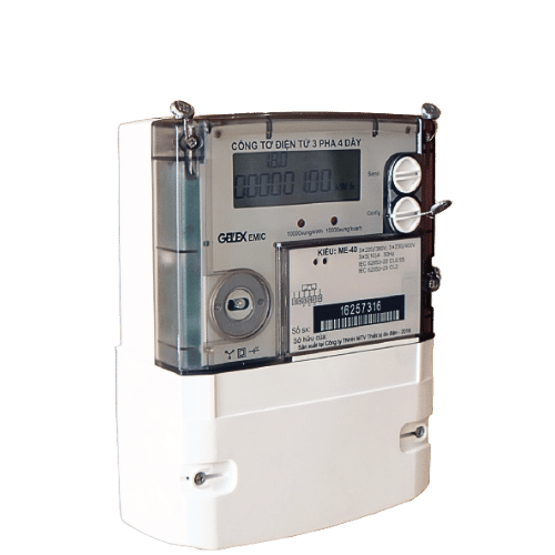 Công tơ điện tử 3 pha 1 giá EMIC ME-40 3x5(10)A 3x220/380V - 3x230/400V