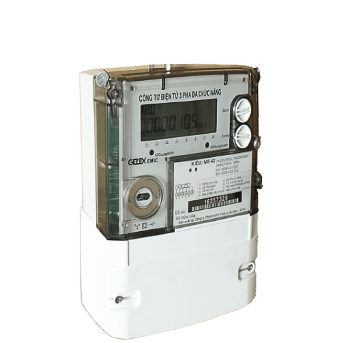Công tơ điện tử 3 pha 3 giá EMIC ME-42 3x5(100)A 3x220/380V - 3x230/400V