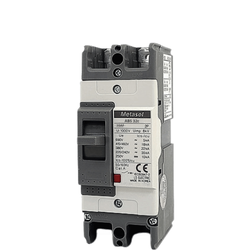 ABS32c 5A | CB khối LS MCCB 5A 2P 25kA