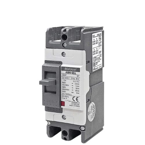 ABS62c 60A | CB khối LS MCCB 60A 2P 22kA