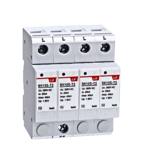 Thiết bị chống sét LS BK10S-T2 4P 385VAC 20kA