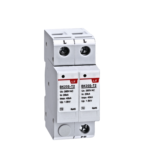 Thiết bị chống sét LS BK20S-T2 2P 385VAC 40kA