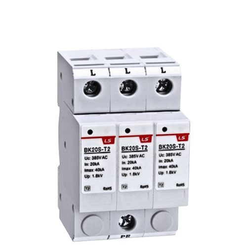 Thiết bị chống sét LS BK20S-T2 3P 385VAC 40kA
