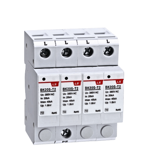 Thiết bị chống sét LS BK20S-T2 4P 385VAC 40kA
