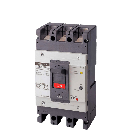EBN403c 400A | CB khối chống giật LS ELCB 400A 30mA 3P 37kA