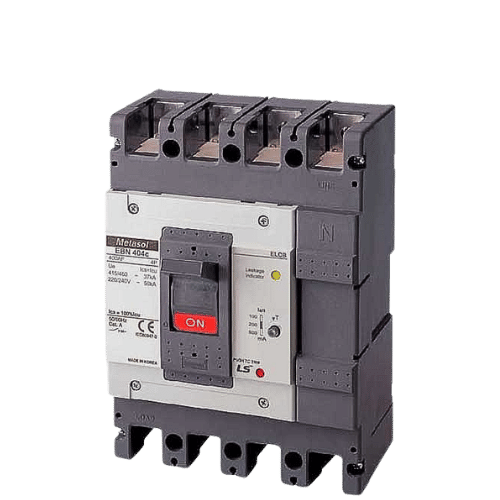 EBN404c 400A | Aptomat khối chống giật LS ELCB 400A 30mA 4P 37kA