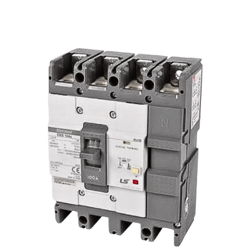 EBS104c 15A | Aptomat khối chống giật LS ELCB 15A 30mA 4P 37kA
