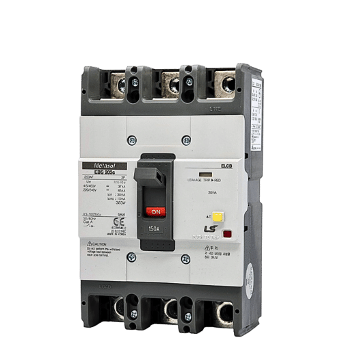 EBS203c 125A | Aptomat khối chống giật LS ELCB 125A 30mA 3P 37kA