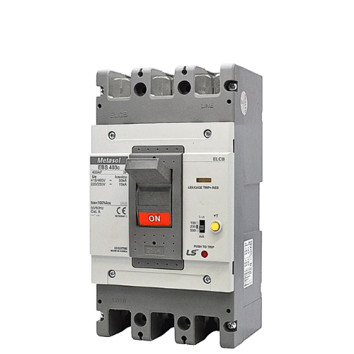 EBS403c 250A | Aptomat khối chống giật LS ELCB 250A 30mA 3P 50kA