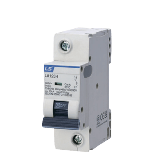 LA125H 1P 80A 10kA | Aptomat tép LS MCB