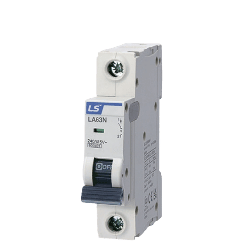 LA63N 1P 6A | Aptomat tép LS MCB 1P 6A 6kA