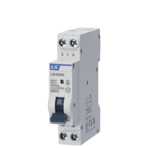 LB40NN 1P+N 32A | CB chống giật LS RCBO 1P+N 32A 30mA 6kA