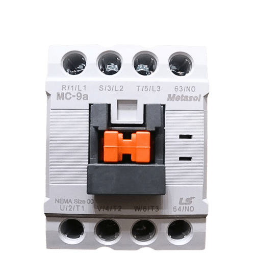 MC-9a 220VAC | Khởi động từ - Contactor LS 9A 3P 220V 1NO/1NC