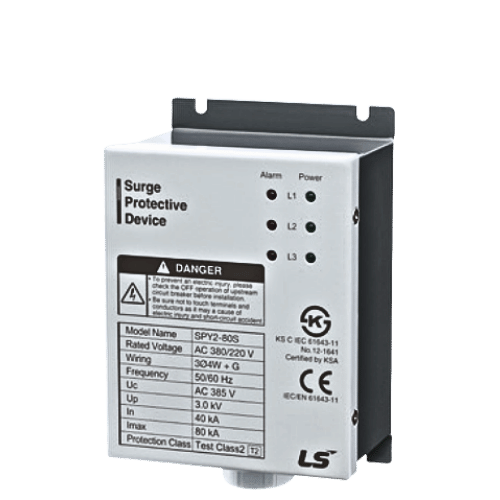 LS SPY2-80S 220/380VAC | Chống sét LS 3.0kV 80kA