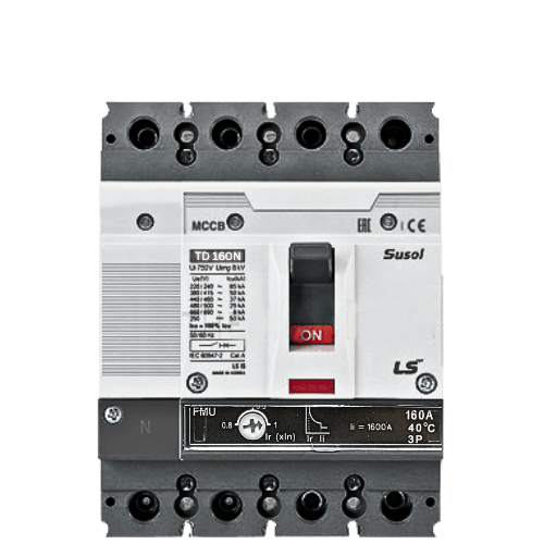 TD160N FMU160 4P 125A | Aptomat MCCB LS 4P 125A 50kA