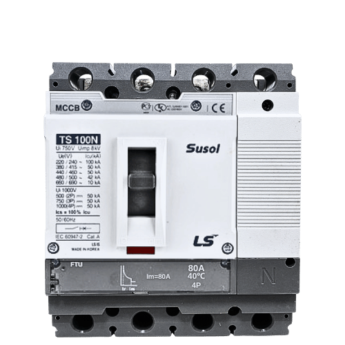 TS100N FTU100 4P 40A | Aptomat MCCB LS 4P 40A 50kA