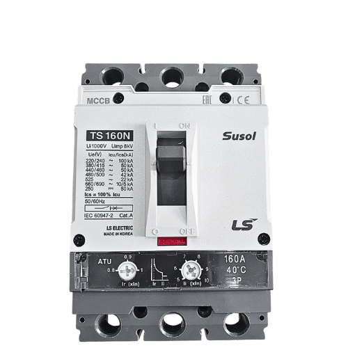 TS160N ATU160 3P 125A 50kA | Aptomat MCCB LS 3P 125A 50kA