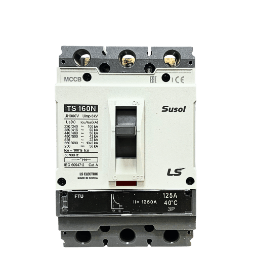 TS160N FTU160 3P 100A | Aptomat MCCB LS 3P 100A 50kA
