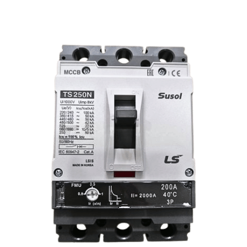 TS250N FMU250 3P 125A | Aptomat MCCB LS 3P 125A 50kA