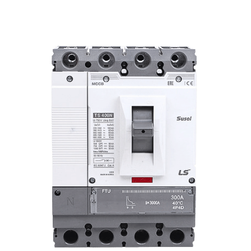 TS400N FTU400 4P 400A | Aptomat MCCB LS 4P 400A 65kA