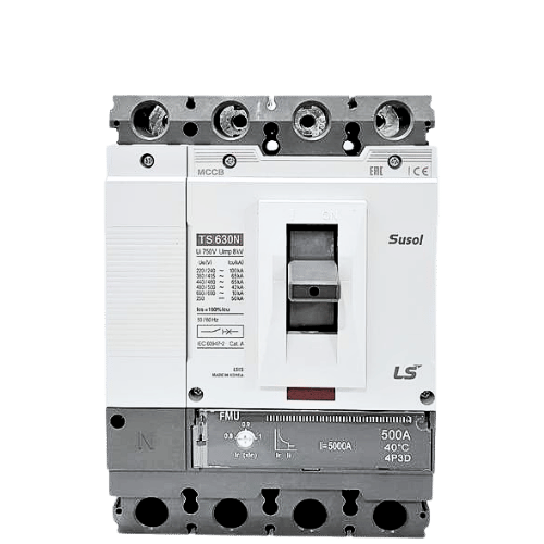 TS630N FMU630 4P 500A | Aptomat MCCB LS 4P 500A 65kA