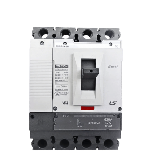 TS630N FTU630 4P 500A | Aptomat MCCB LS 4P 500A 65kA