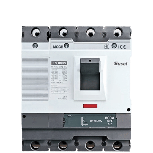 TS800N FTU800 4P 800A | Aptomat MCCB LS 4P 800A 65kA