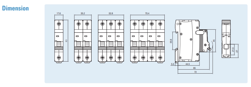 mcb-ls-la63l-1p-2p-3p-4p-kich-thuoc