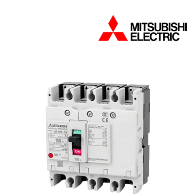 MCCB Mitsubishi NF125-HV 4P 125A 50kA
