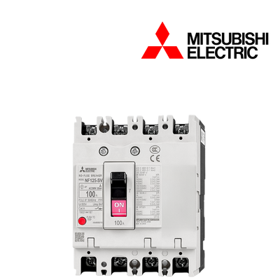 MCCB Mitsubishi NF125-SV 4P 125A 30kA