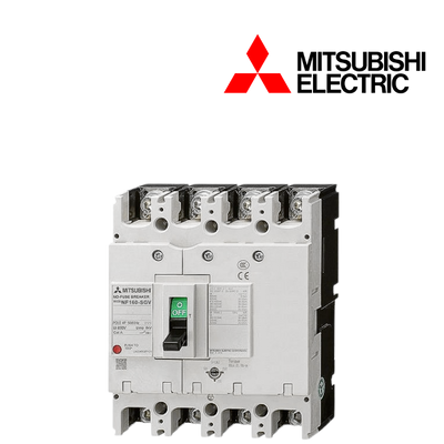 MCCB Mitsubishi NF160-SGV 4P 125-160A 36kA
