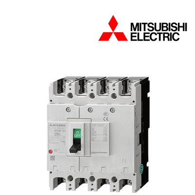 MCCB Mitsubishi NF250-SV 4P 250A 36kA