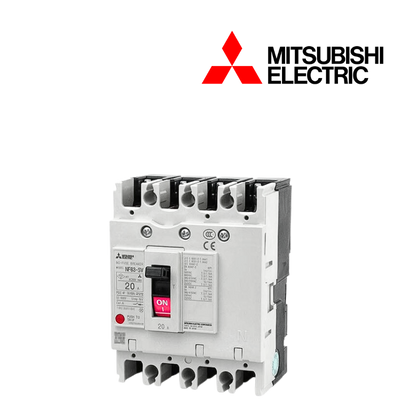 MCCB Mitsubishi NF63-SV 4P 63A 7.5kA