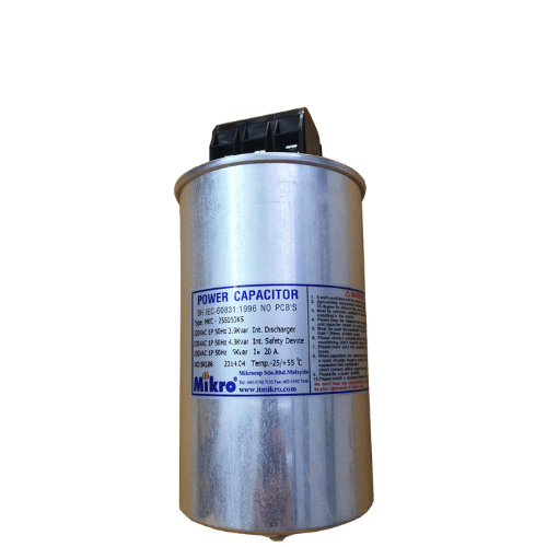 MKC-255050KS | Tụ bù Mikro 5kVAr 3P 250V (tụ khô)