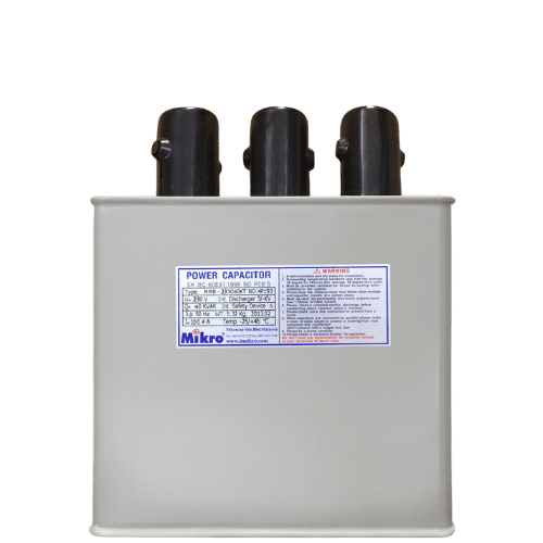 MMB-235040KT | Tụ bù Mikro 40kVAr 3P 230V (tụ dầu)
