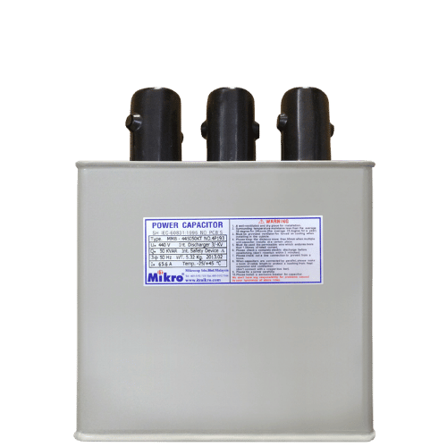 Tụ bù dầu Mikro 50kVAr MMB-445050KT 3P 440V