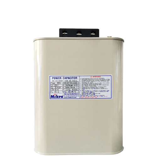 MMS-235010KT | Tụ bù Mikro 10kVAr 3P 230V (tụ dầu)