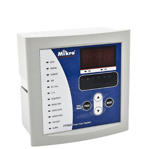 PFR60-220-60 | Bộ điều khiển tụ bù Mikro 6 cấp 220V 60Hz