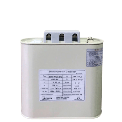 ENU-44210KS | Tụ bù Nuintek 10kVAr 3P 440V