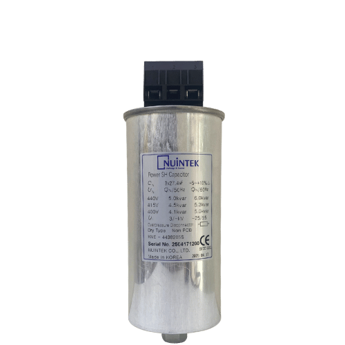 KNE-4438205S | Tụ bù Nuintek 5kVAr 3P 440V