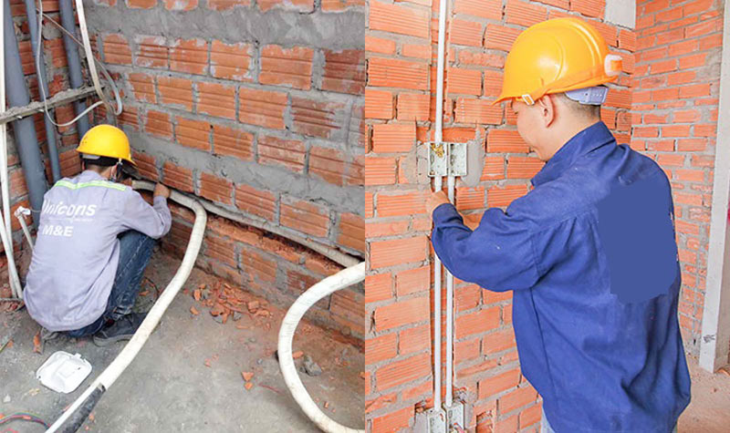 quy trinh thi cong day dien am tuong