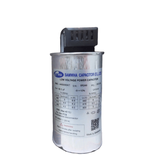 RMC-4450050KT | Tụ bù 3 pha 5kVAr Samwha 440V (tụ khô)