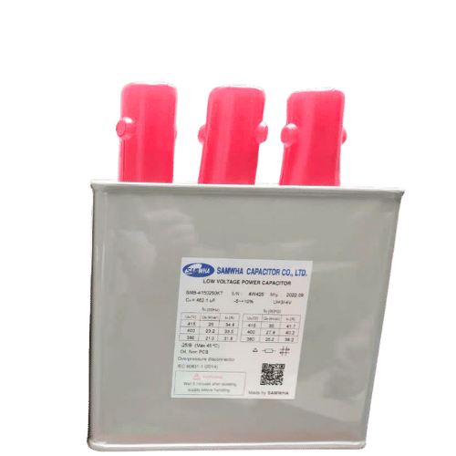 SMB-4150250KT | Tụ bù 3 pha 25kVAr Samwha 415V (tụ dầu)